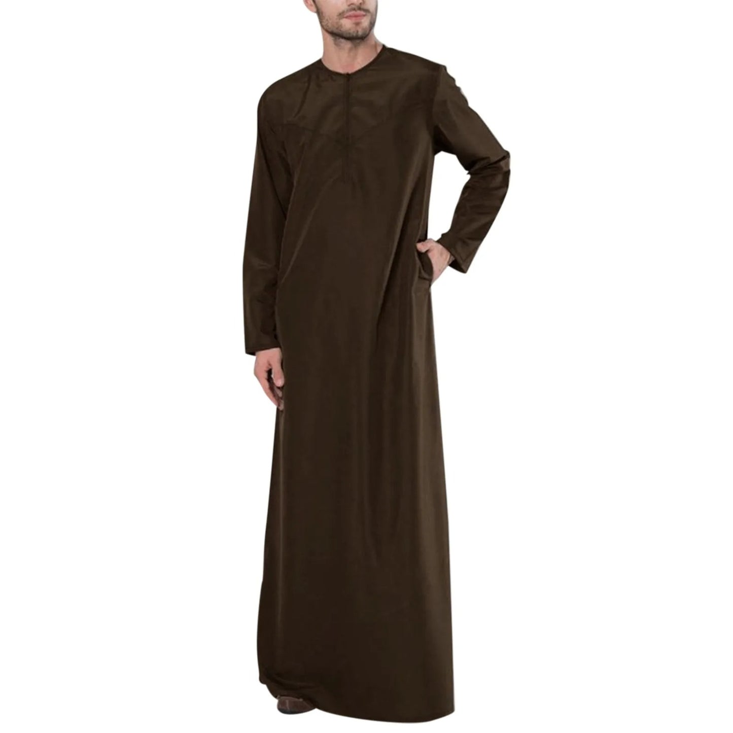 Classic Comfort Men's Solid Color Thobe