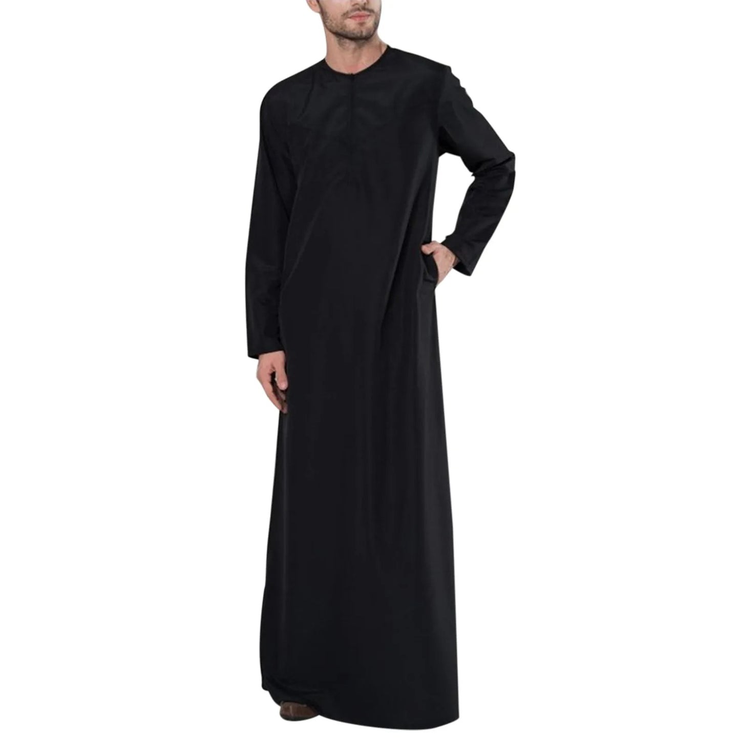 Classic Comfort Men's Solid Color Thobe