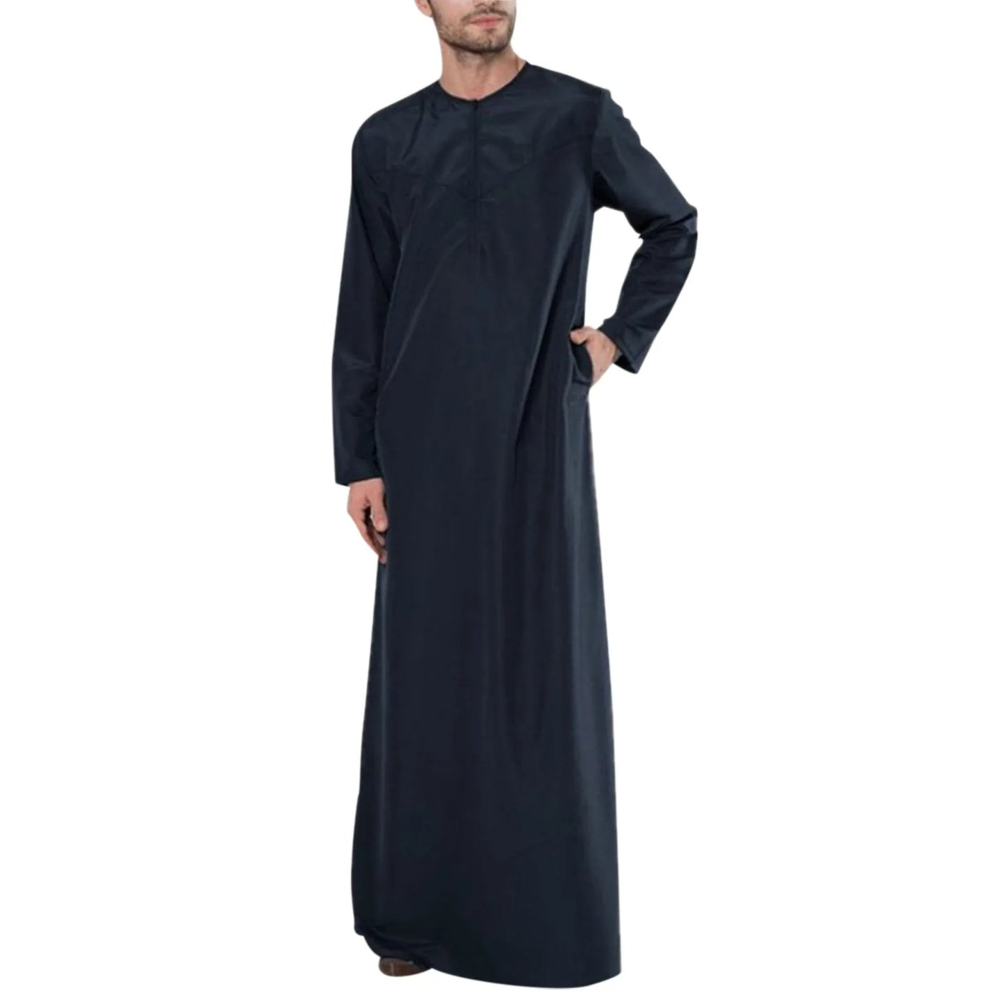 Classic Comfort Men's Solid Color Thobe