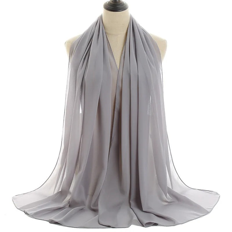 Plain Chiffon Hijab