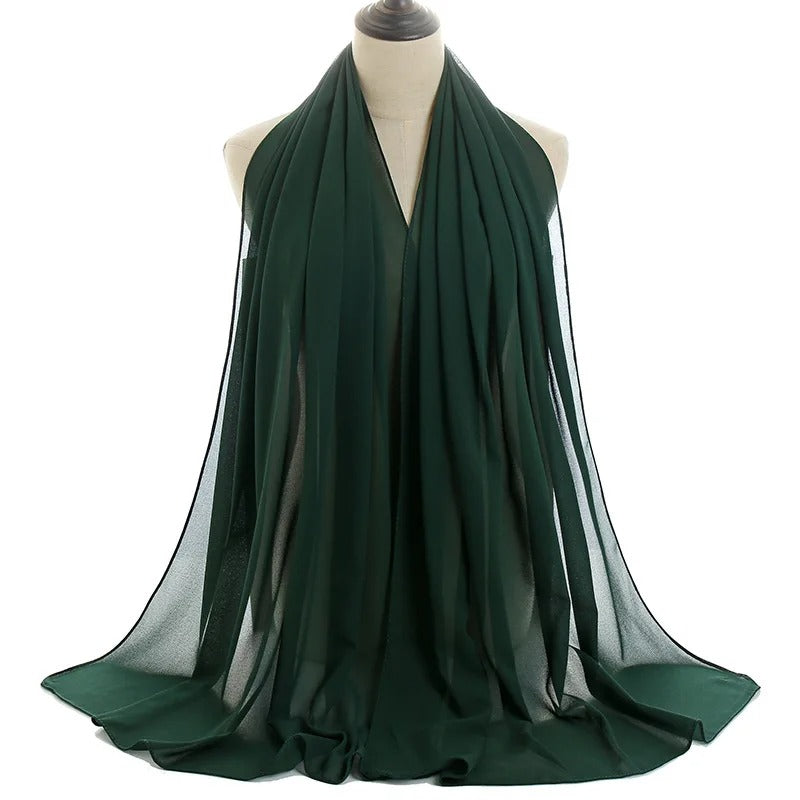 Plain Chiffon Hijab