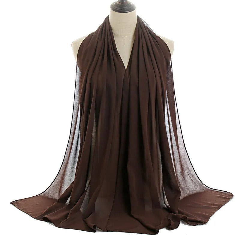 Plain Chiffon Hijab