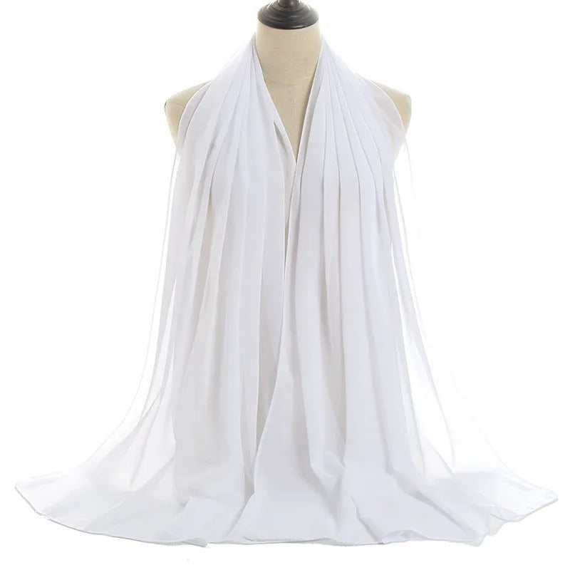 Plain Chiffon Hijab
