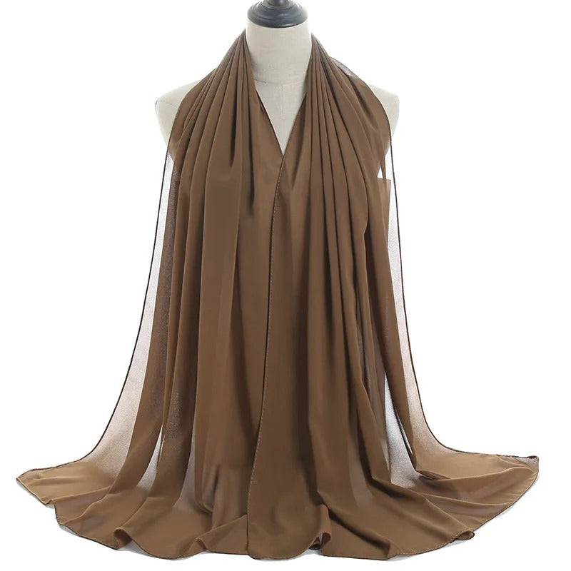 Plain Chiffon Hijab