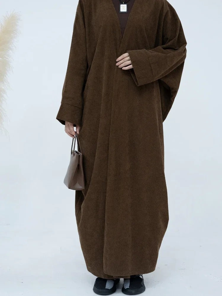 Winter Corduroy Abaya