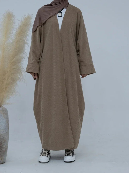 Winter Corduroy Abaya